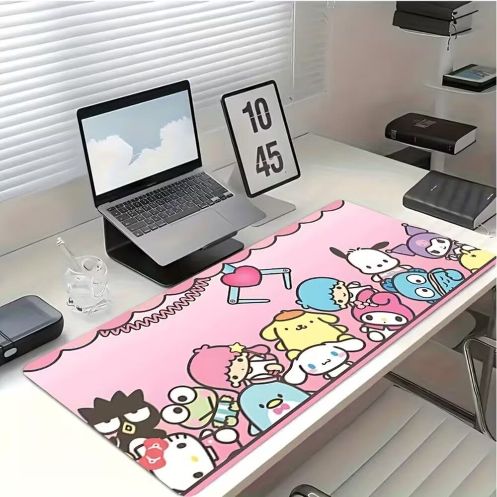 #6421 Hello Kitty & Friends Family Desk Mat - Claw Edition